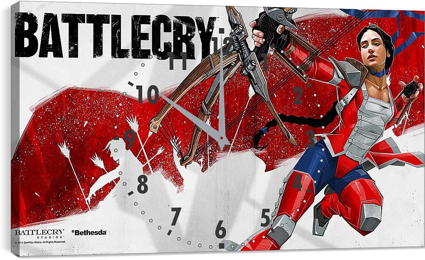 Часы картина - Battlecry
