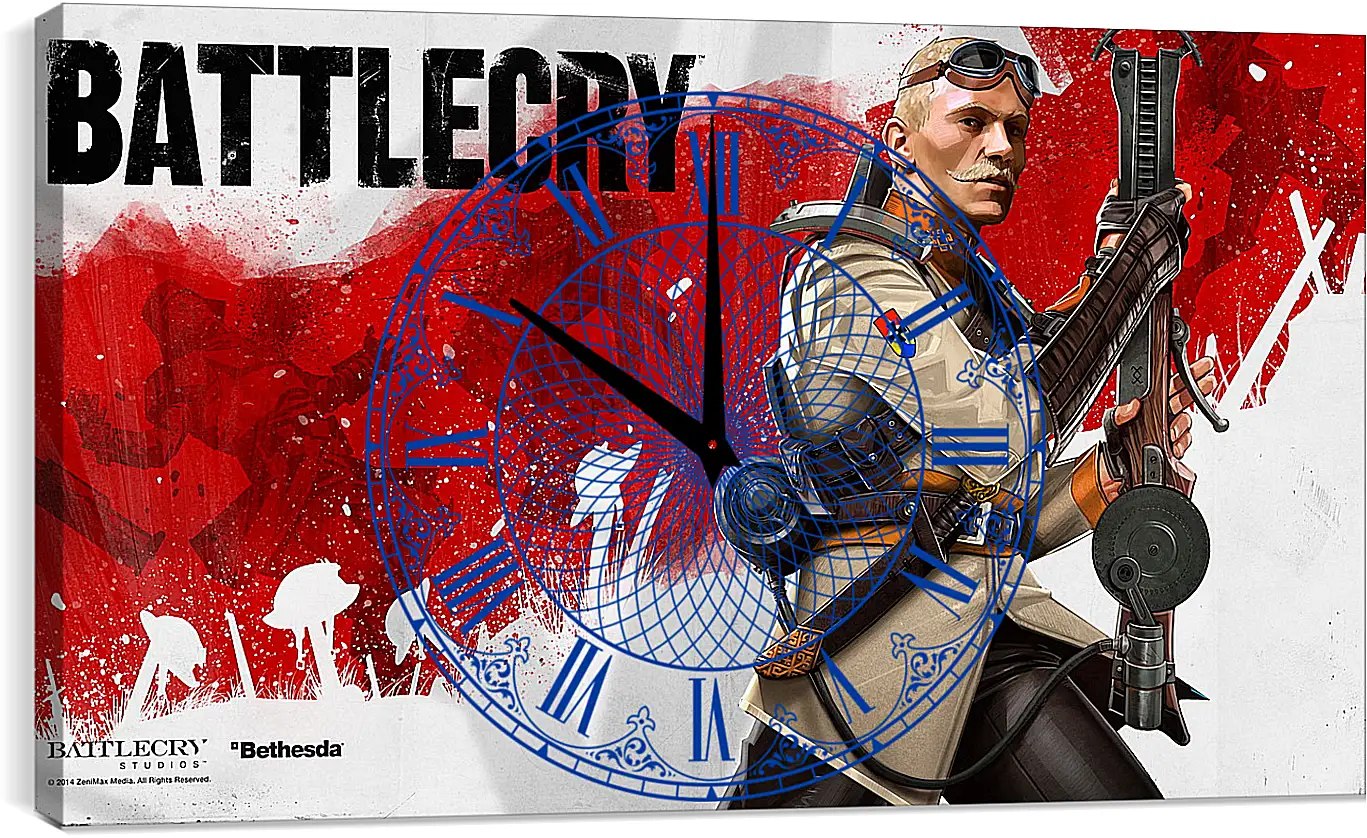 Часы картина - Battlecry
