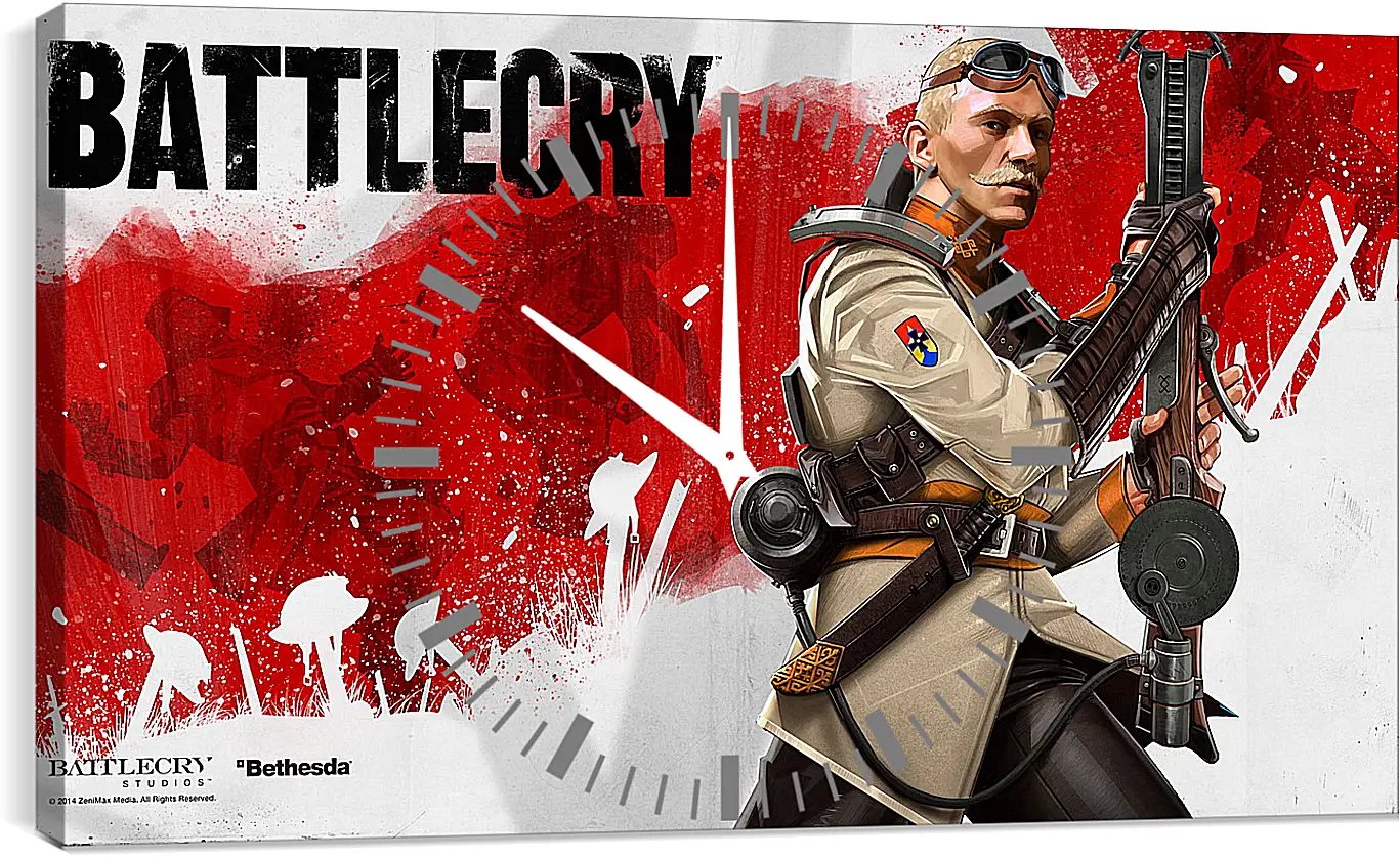 Часы картина - Battlecry
