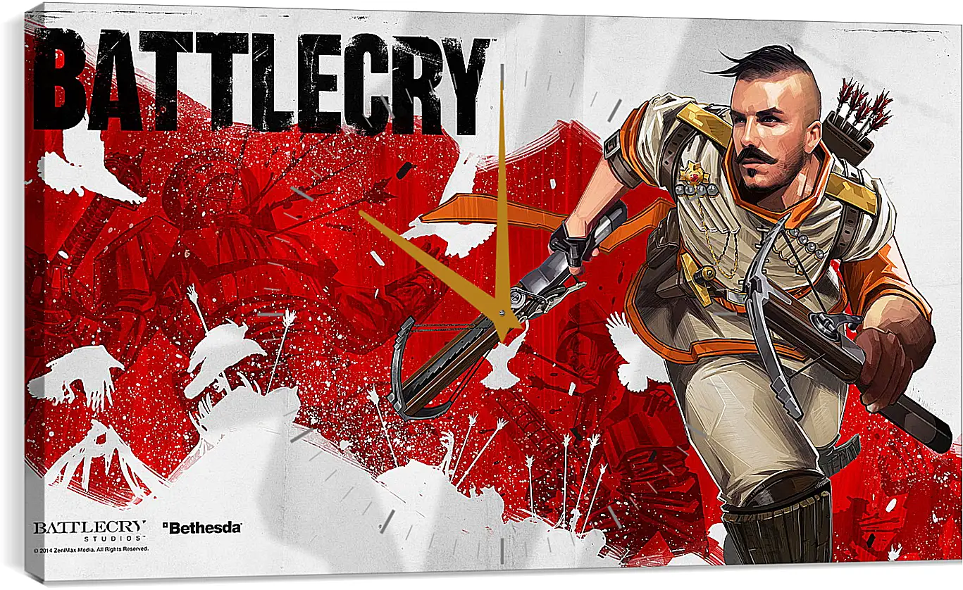 Часы картина - Battlecry
