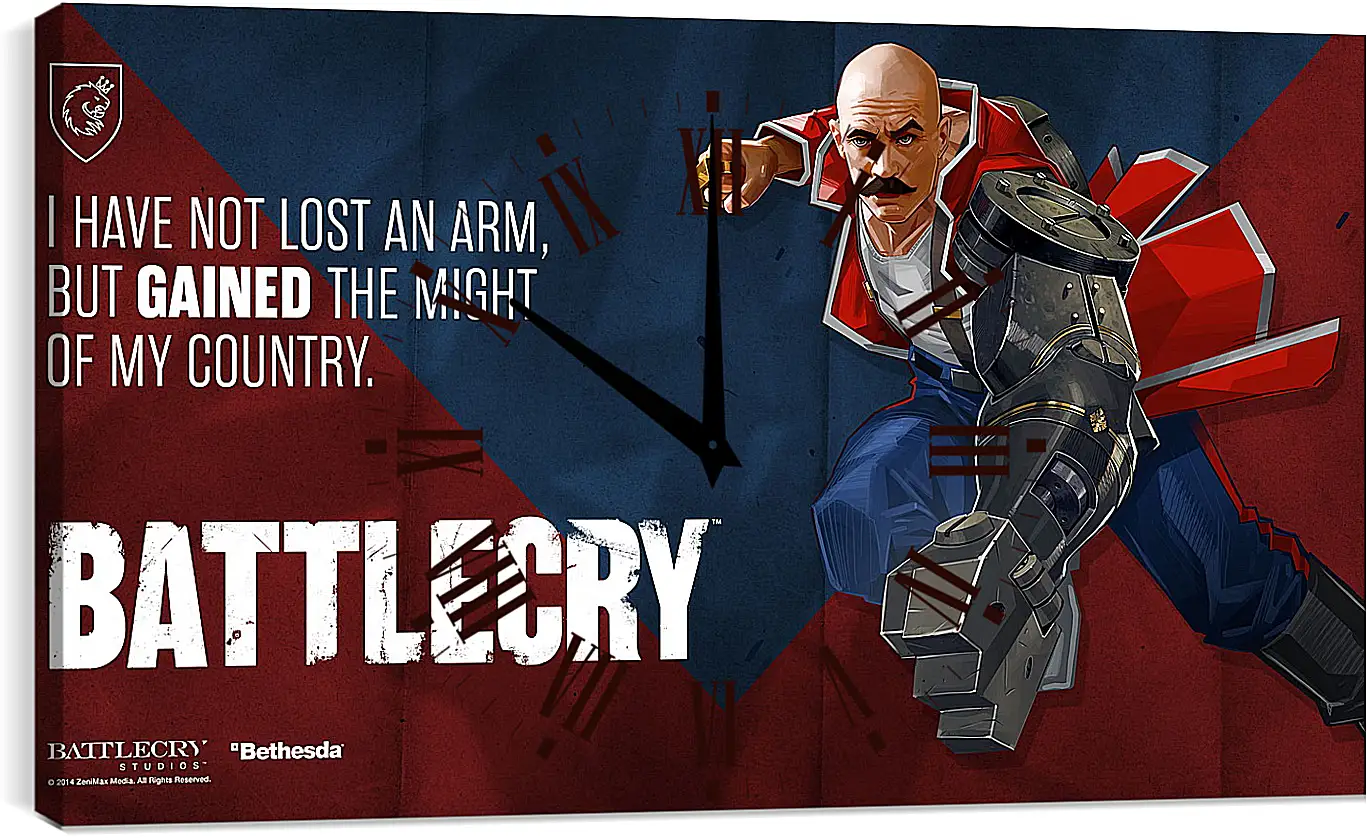 Часы картина - Battlecry
