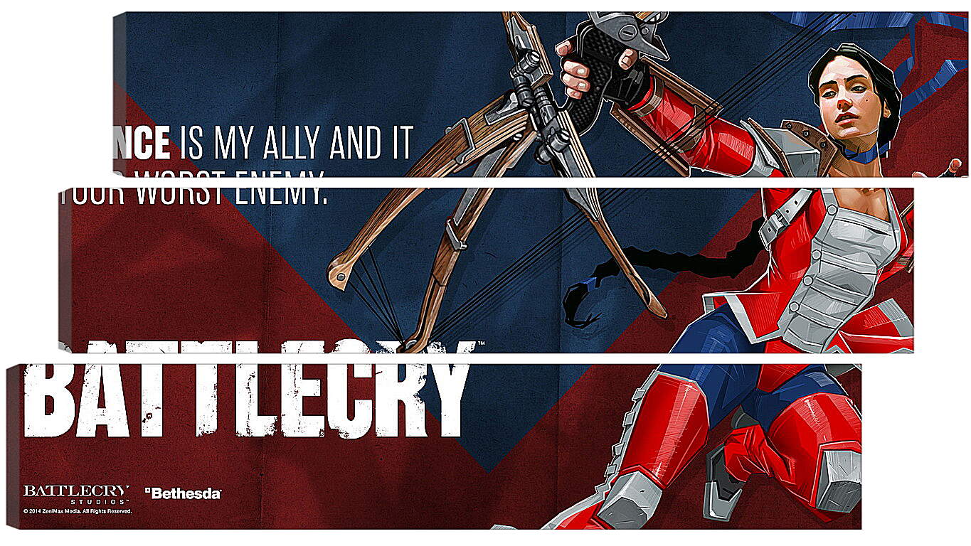 Модульная картина - Battlecry
