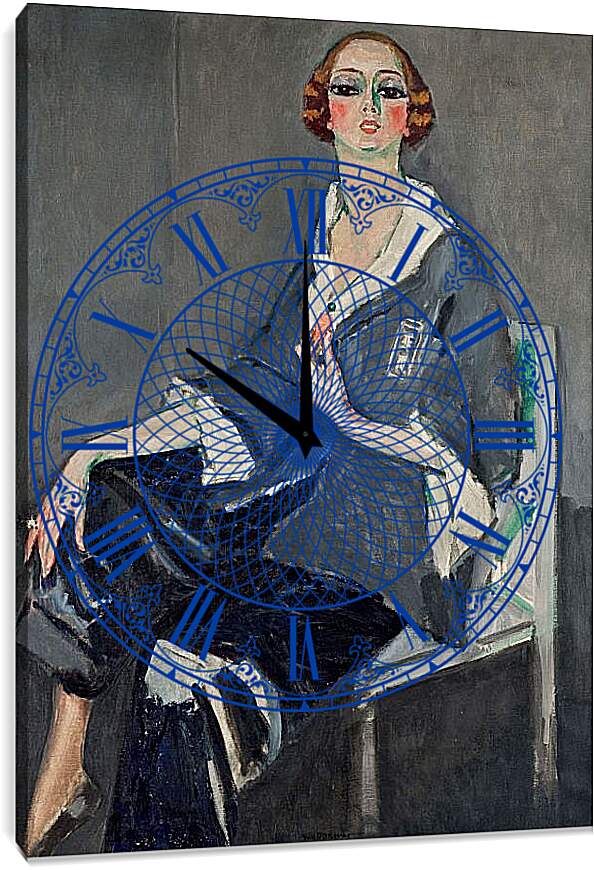 Часы картина - Неизвестно 3. Кес ван Донген