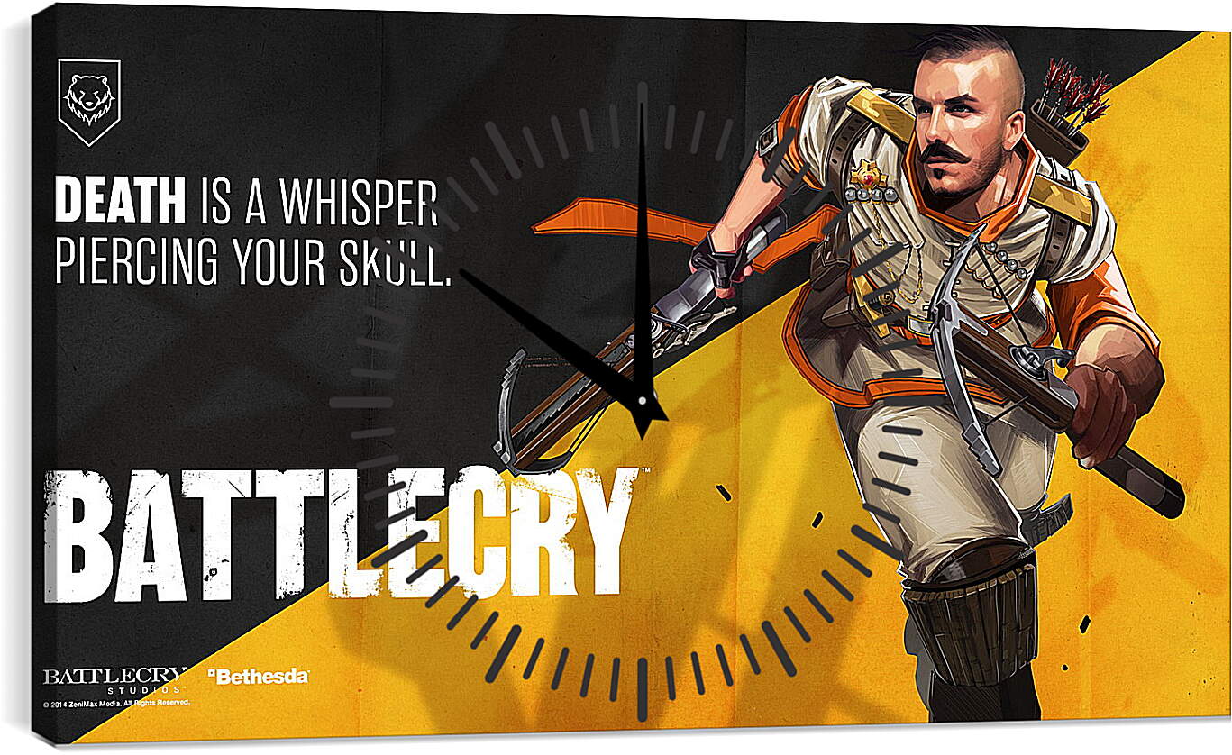 Часы картина - Battlecry
