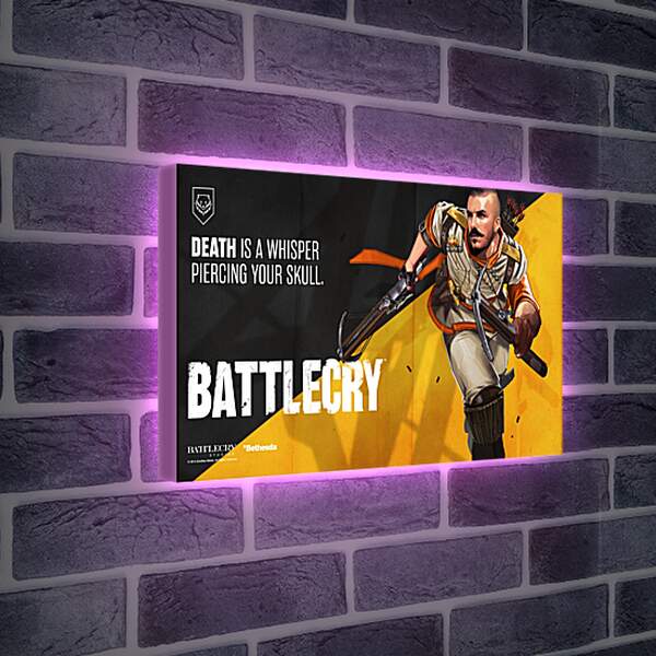 Лайтбокс световая панель - Battlecry
