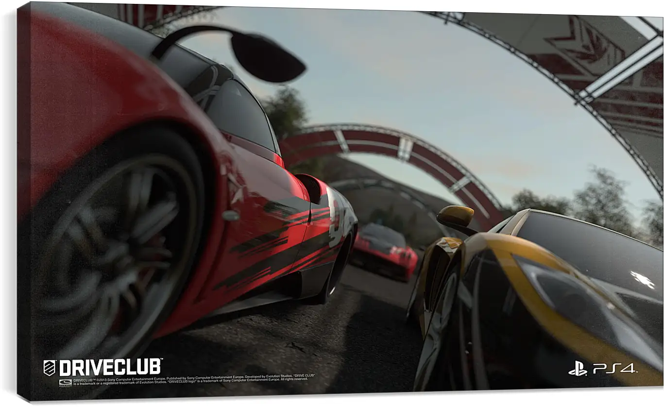 Постер и плакат - Driveclub
