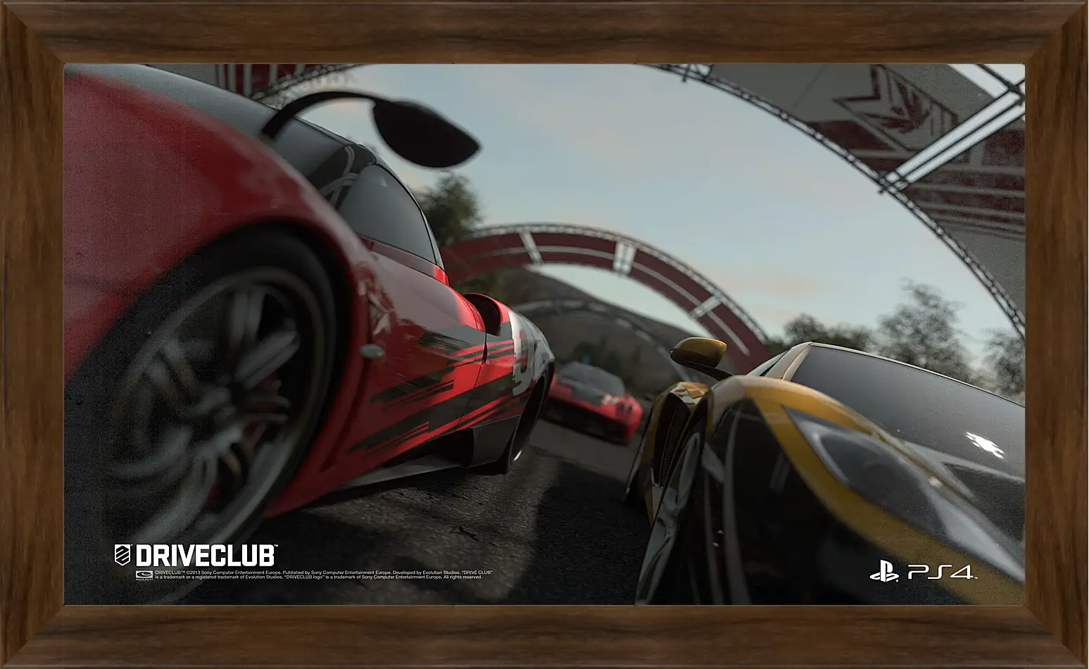 Картина в раме - Driveclub
