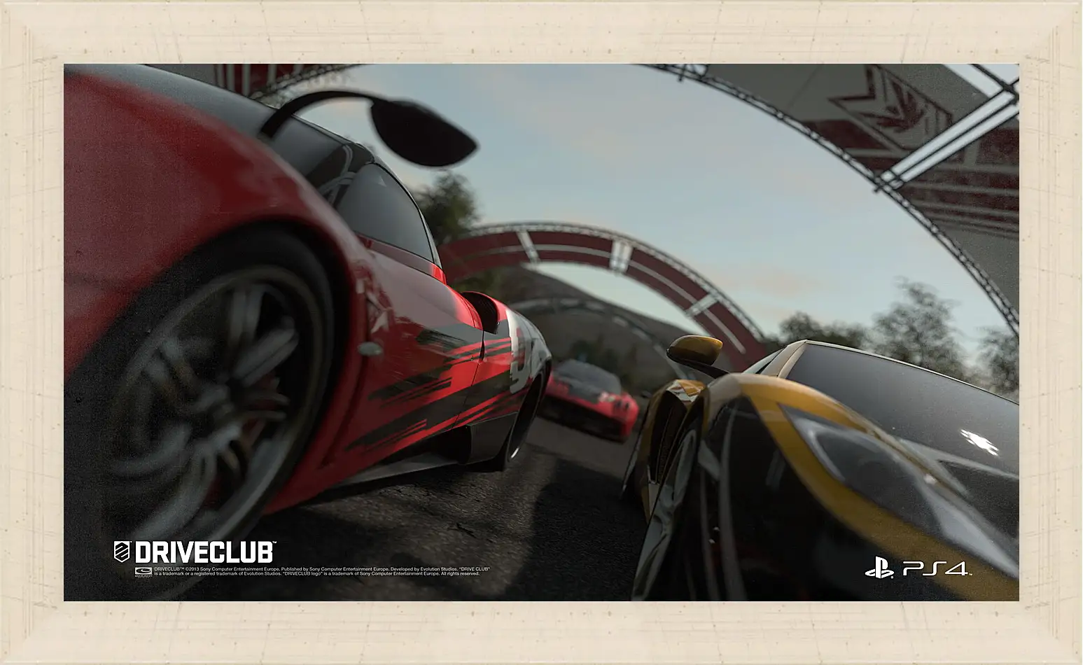 Картина в раме - Driveclub
