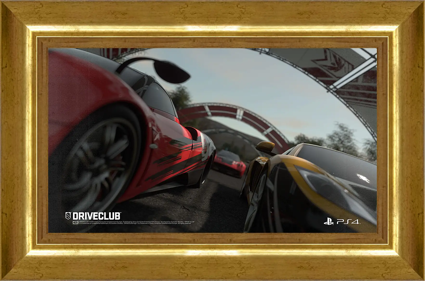 Картина в раме - Driveclub
