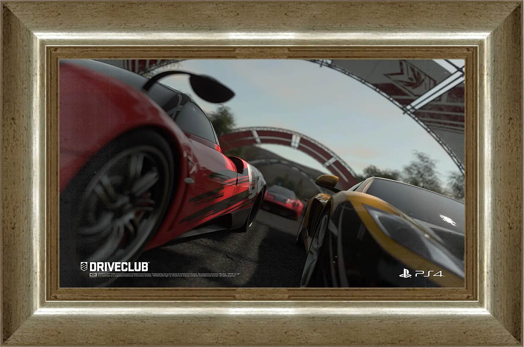 Картина в раме - Driveclub
