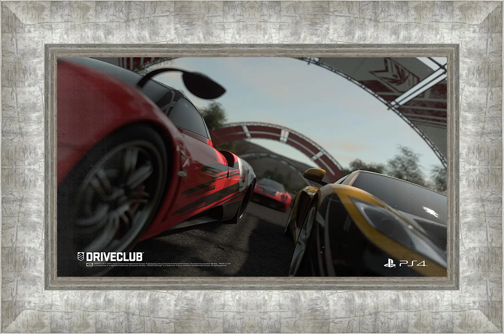 Картина в раме - Driveclub
