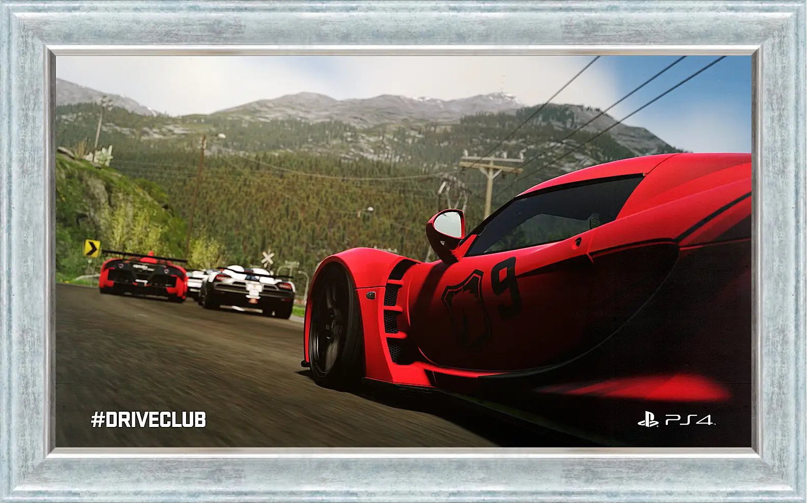 Картина в раме - Driveclub
