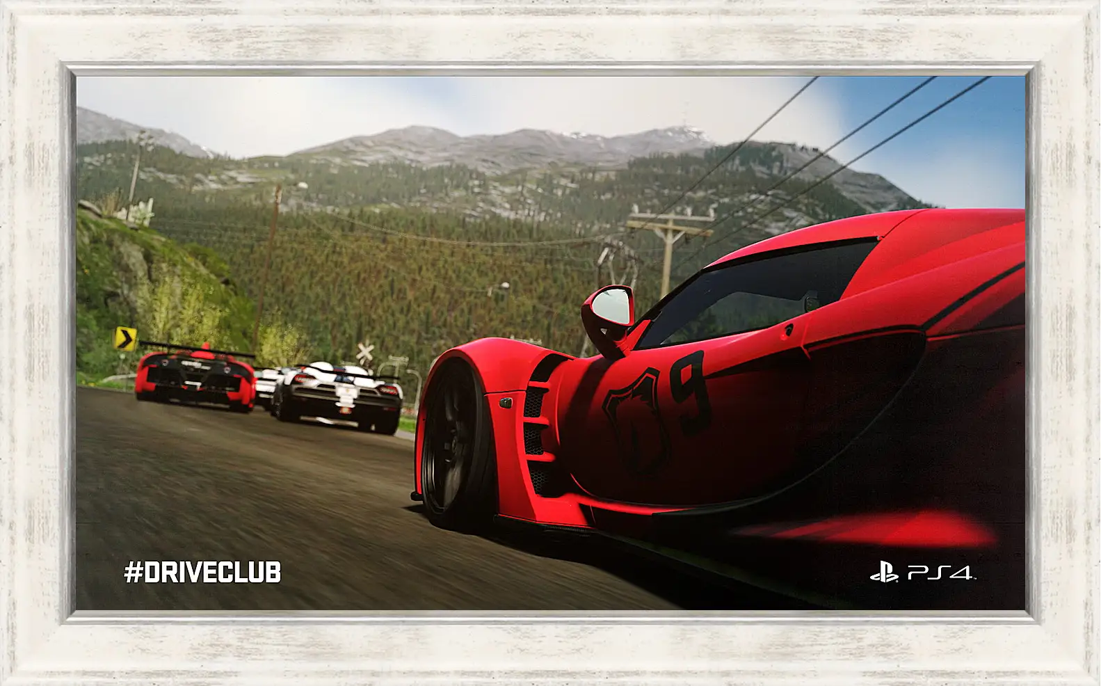 Картина в раме - Driveclub
