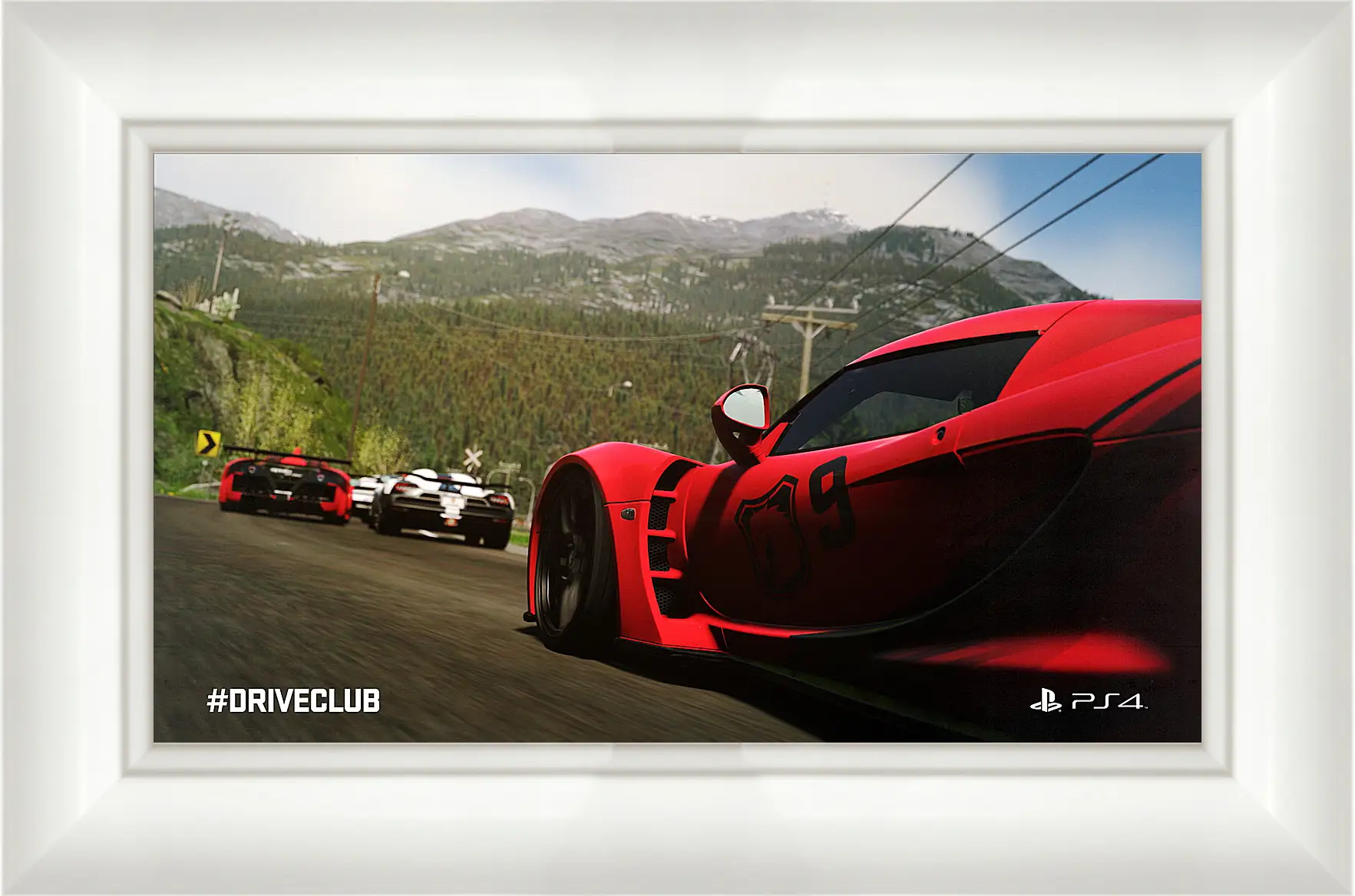 Картина в раме - Driveclub
