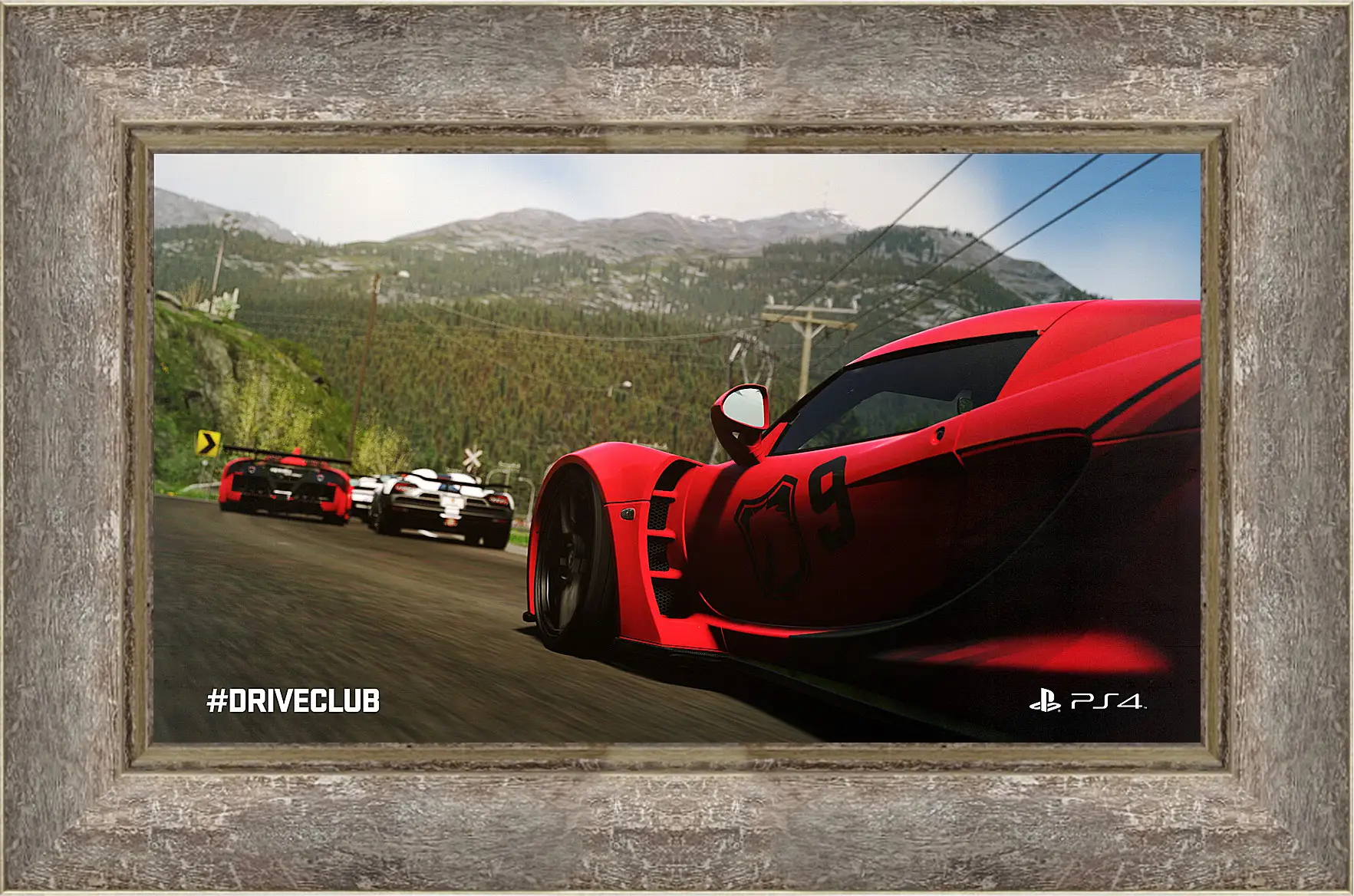 Картина в раме - Driveclub
