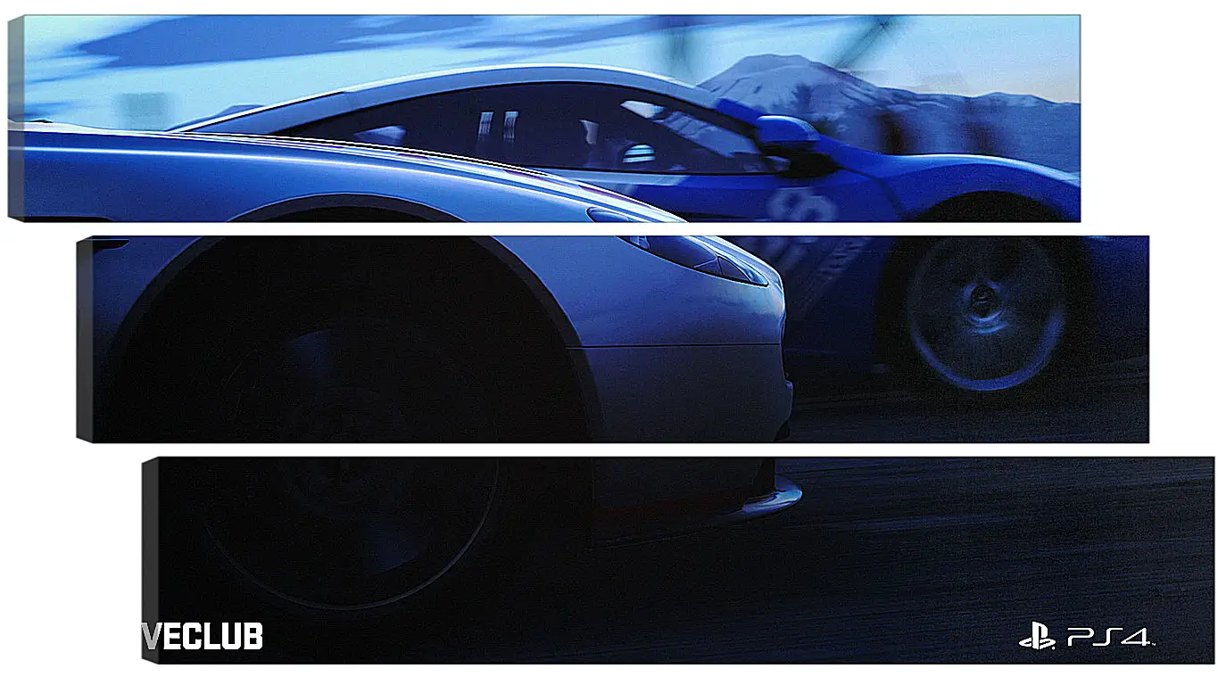 Модульная картина - Driveclub
