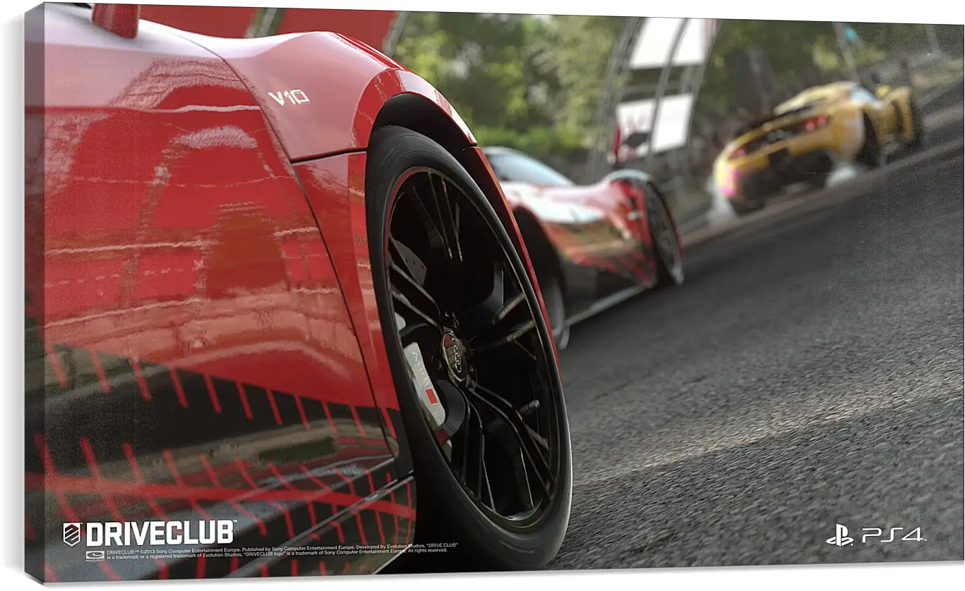 Постер и плакат - Driveclub
