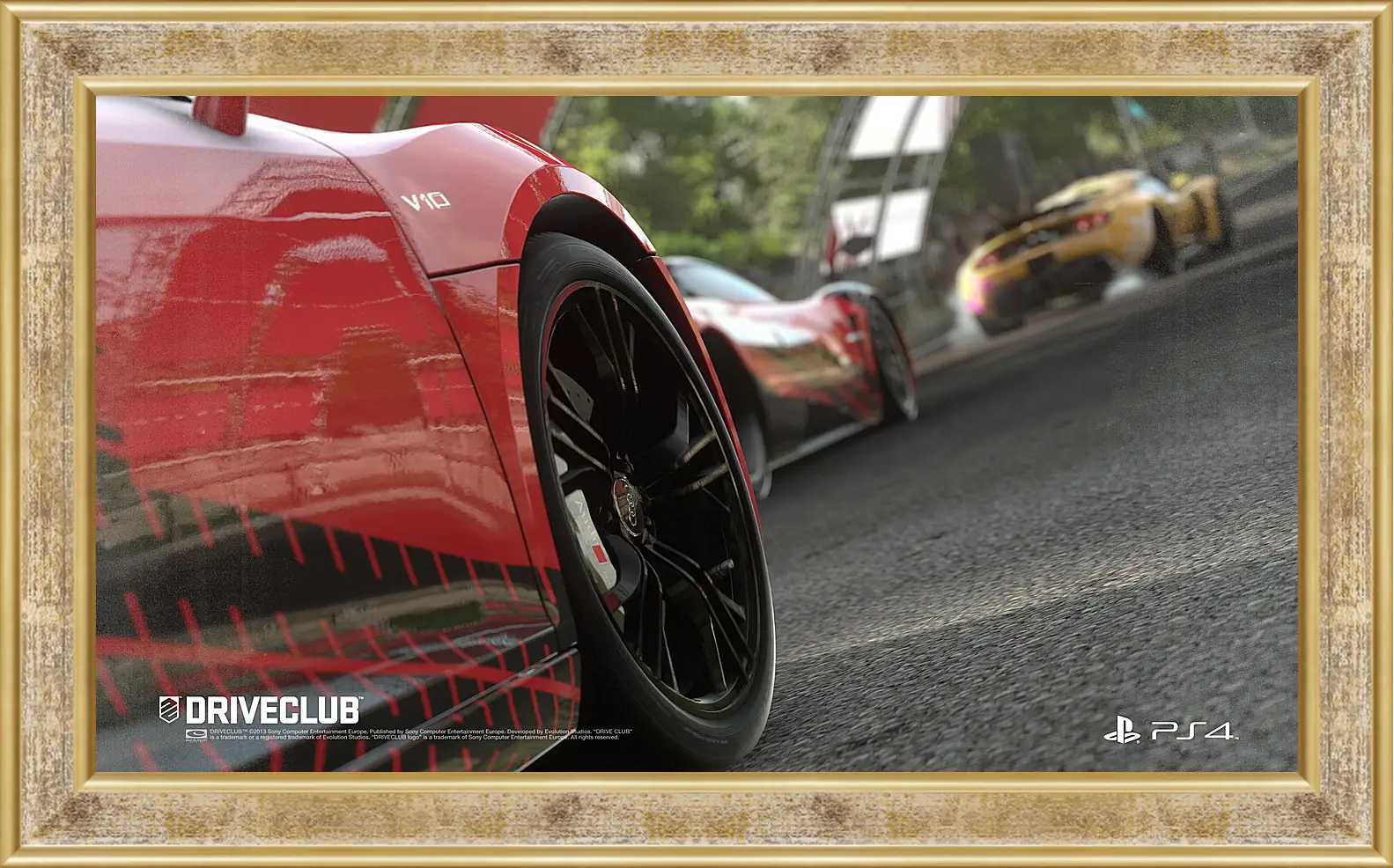 Картина в раме - Driveclub
