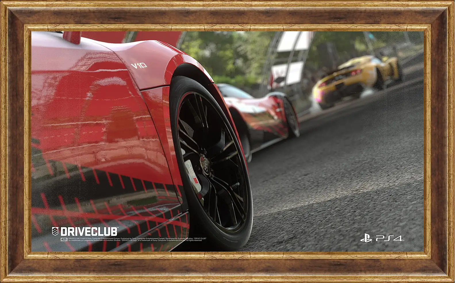 Картина в раме - Driveclub
