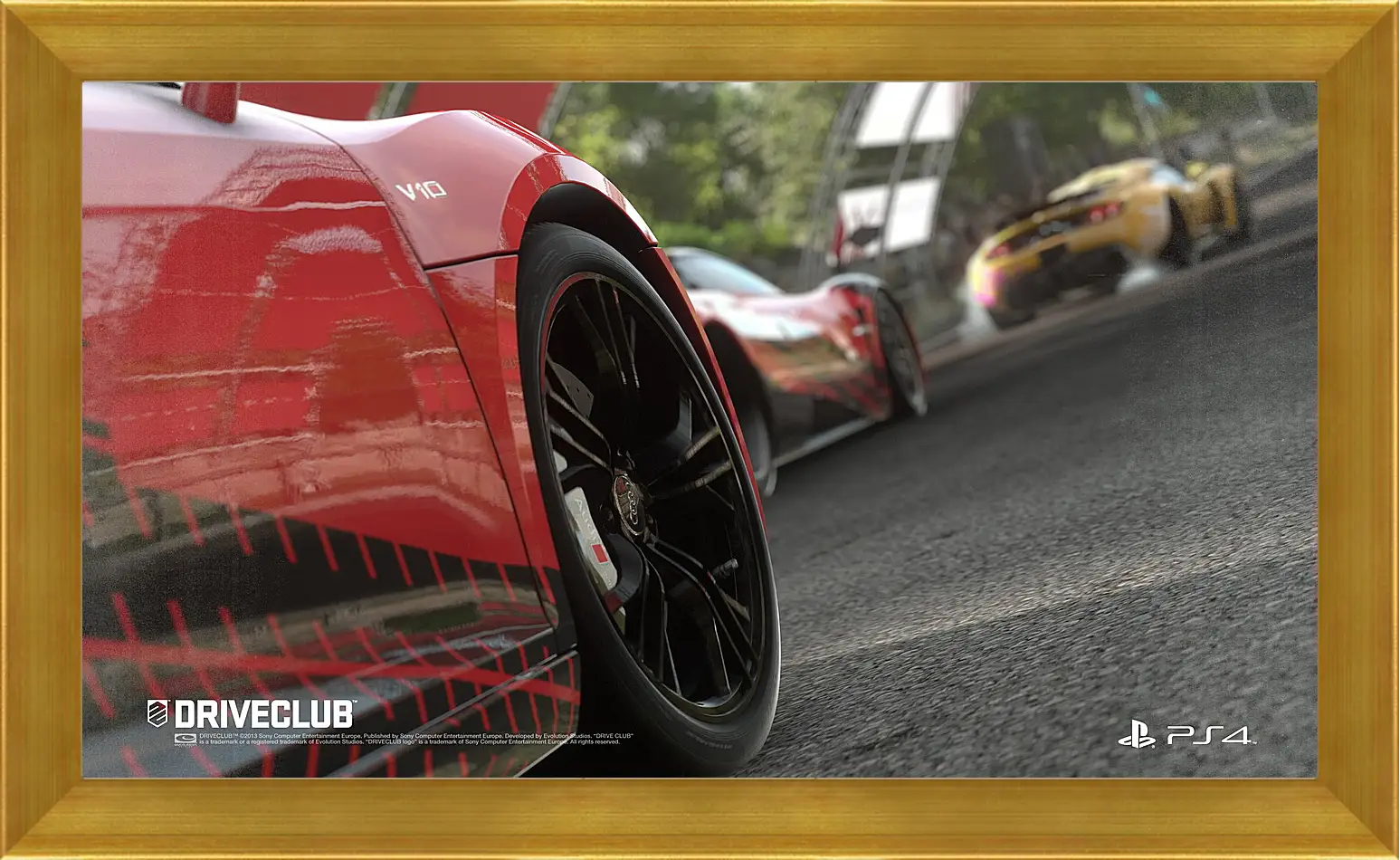 Картина в раме - Driveclub
