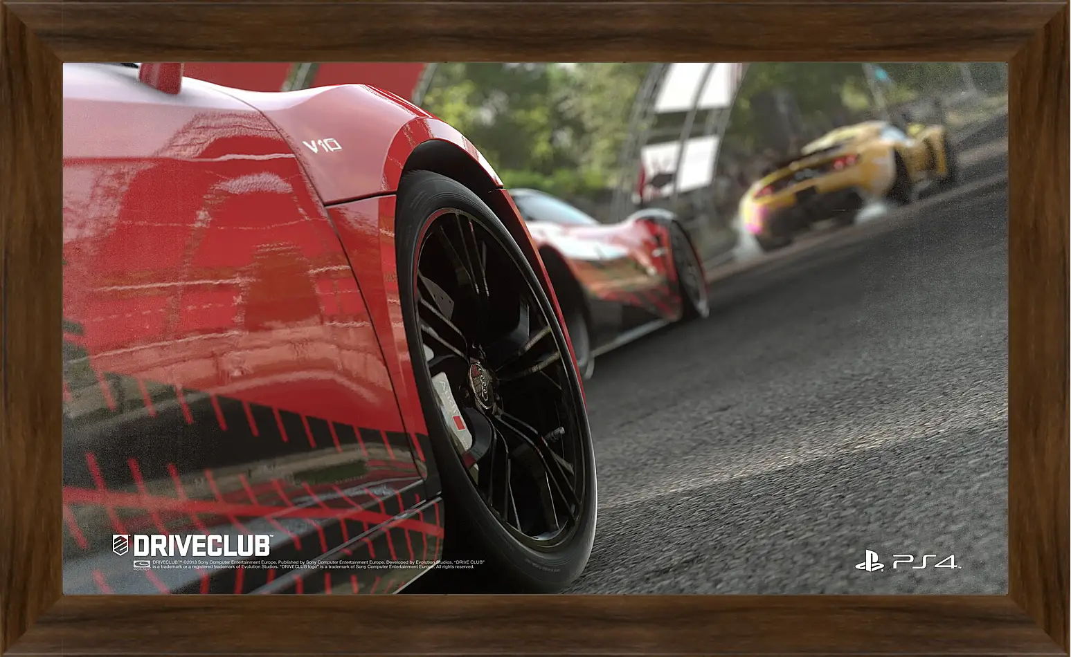 Картина в раме - Driveclub
