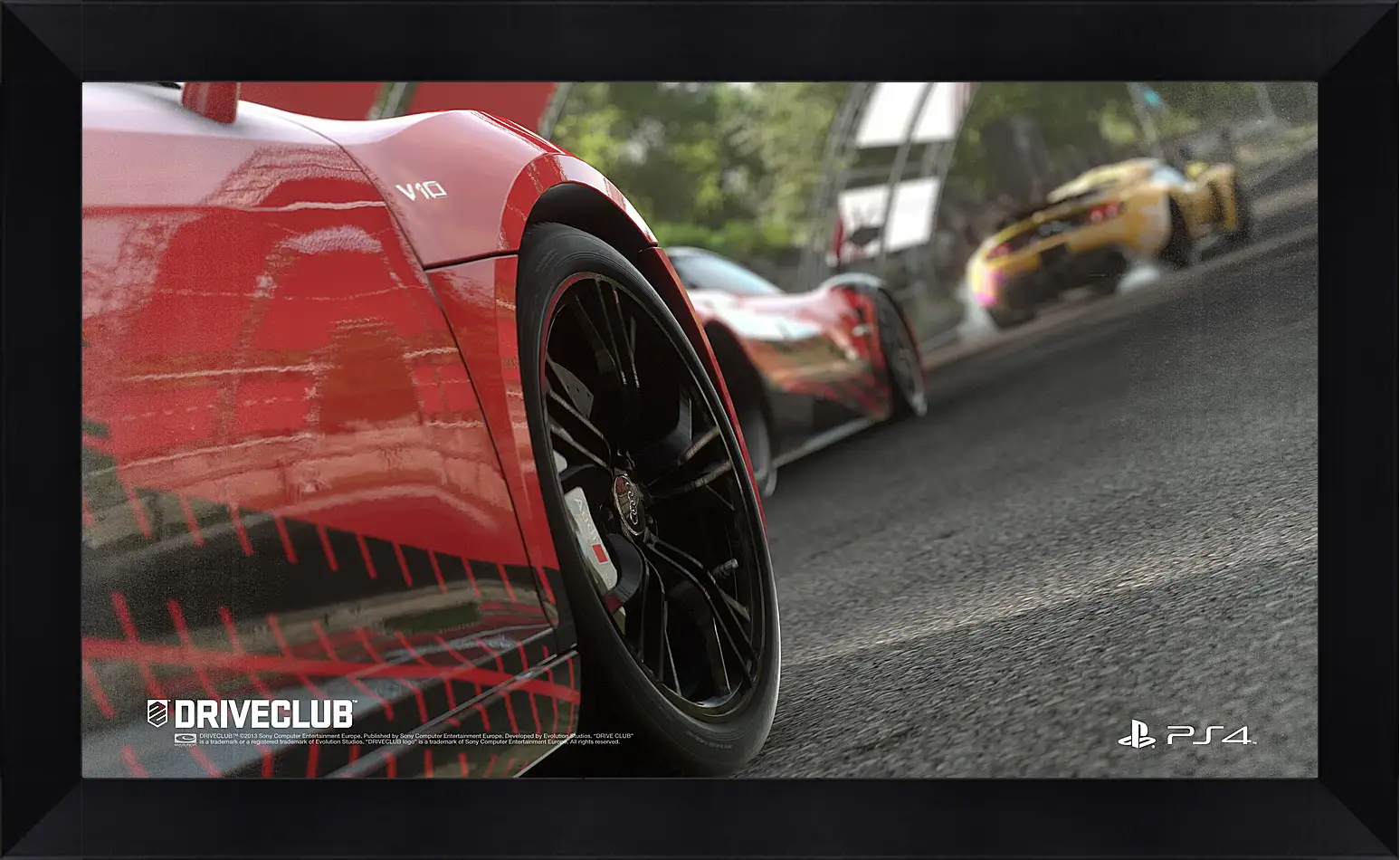 Картина в раме - Driveclub
