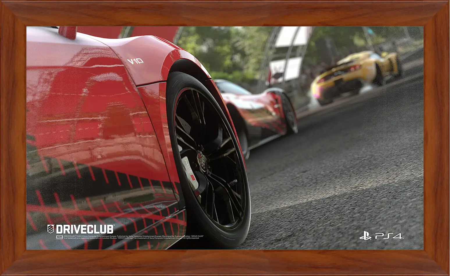 Картина в раме - Driveclub
