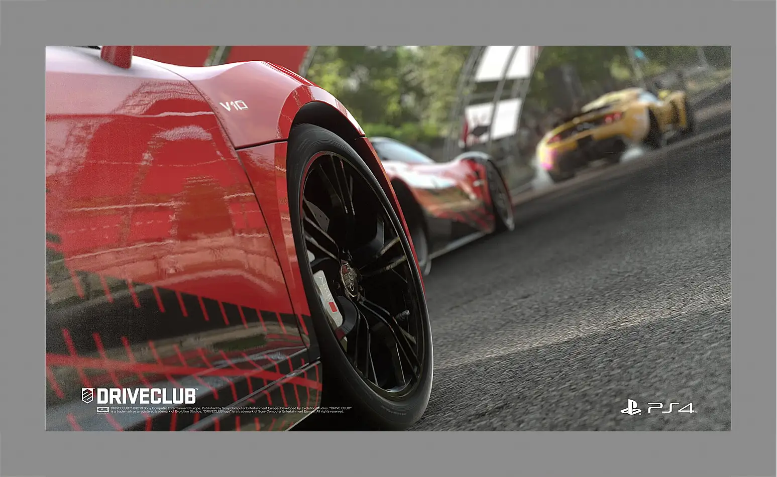 Картина в раме - Driveclub
