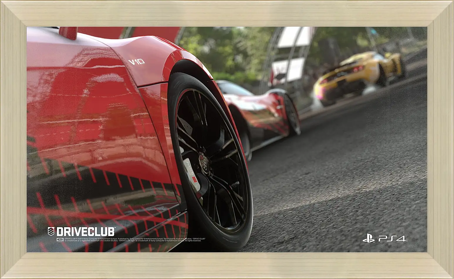 Картина в раме - Driveclub
