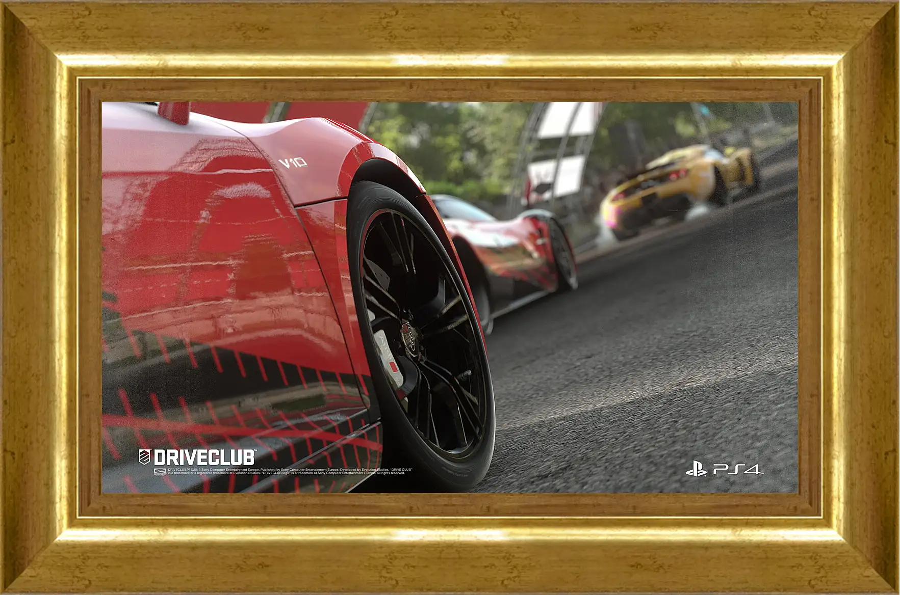 Картина в раме - Driveclub
