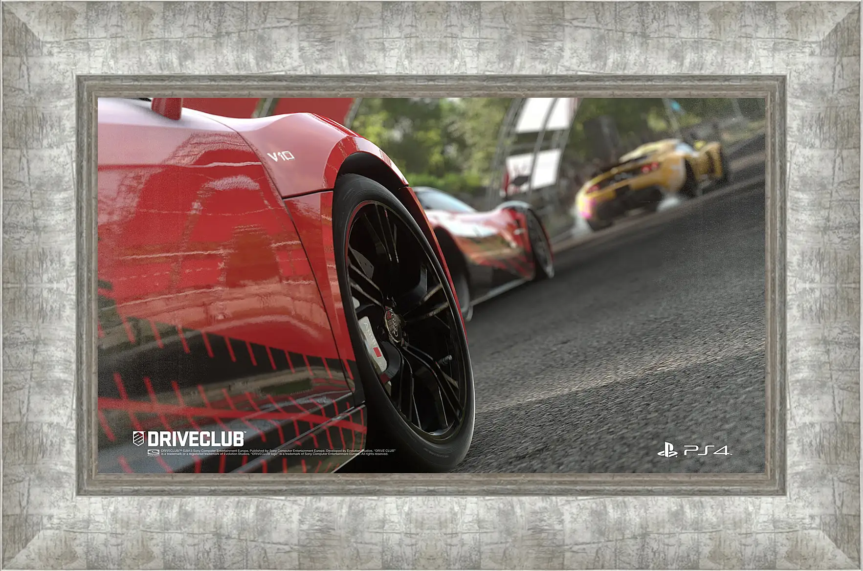 Картина в раме - Driveclub
