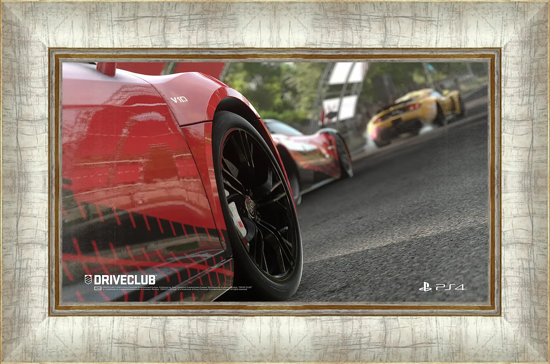 Картина в раме - Driveclub
