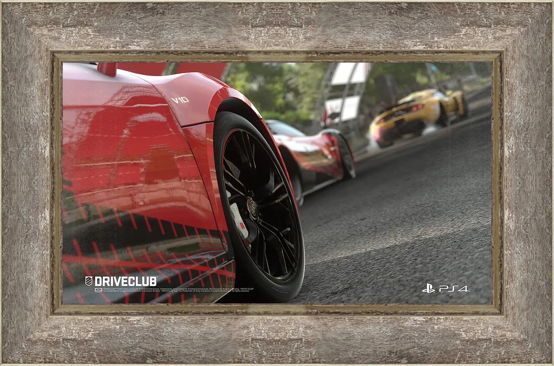 Картина в раме - Driveclub
