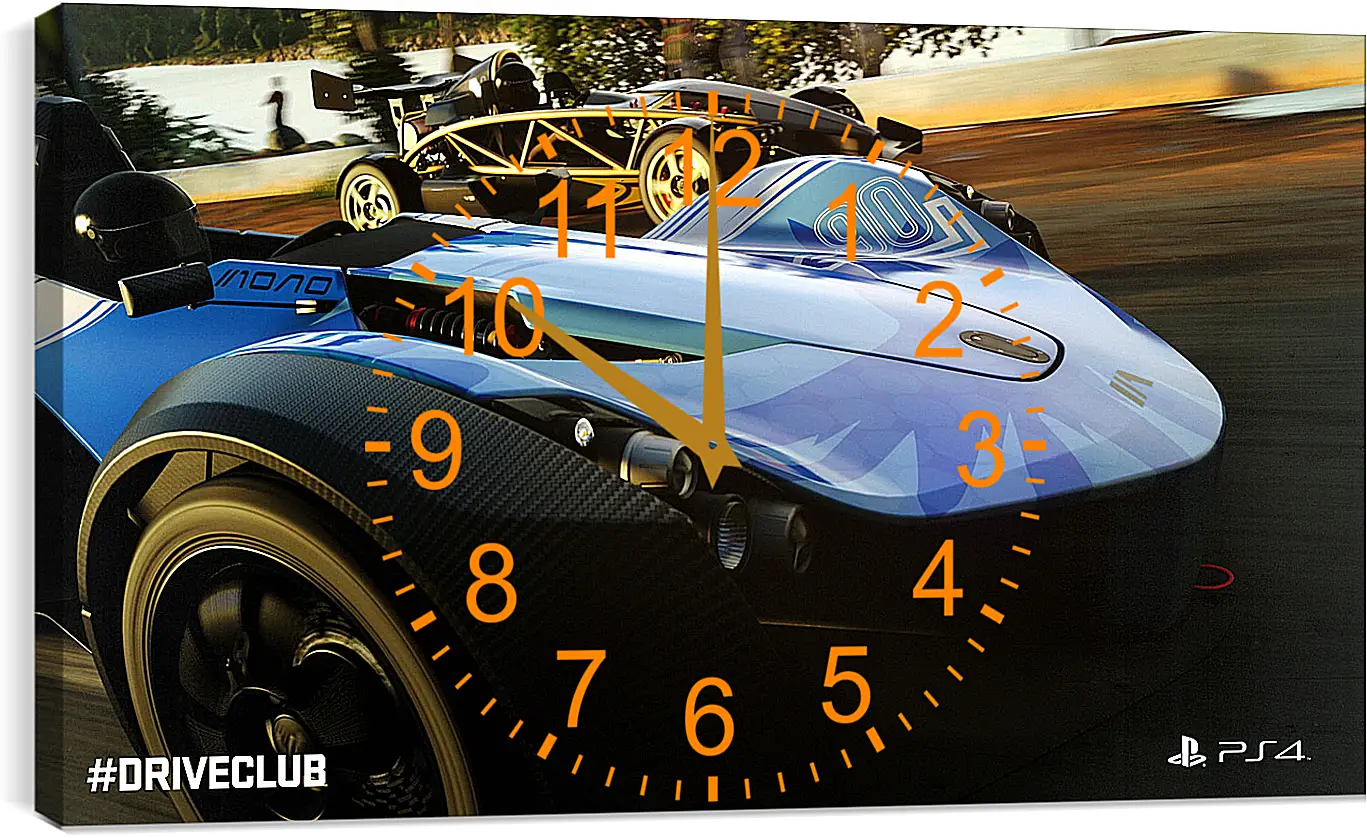Часы картина - Driveclub
