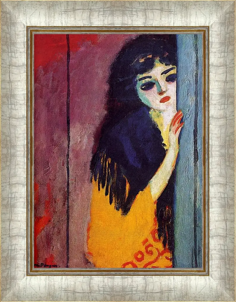 Картина в раме - La gitane 1. Кес ван Донген