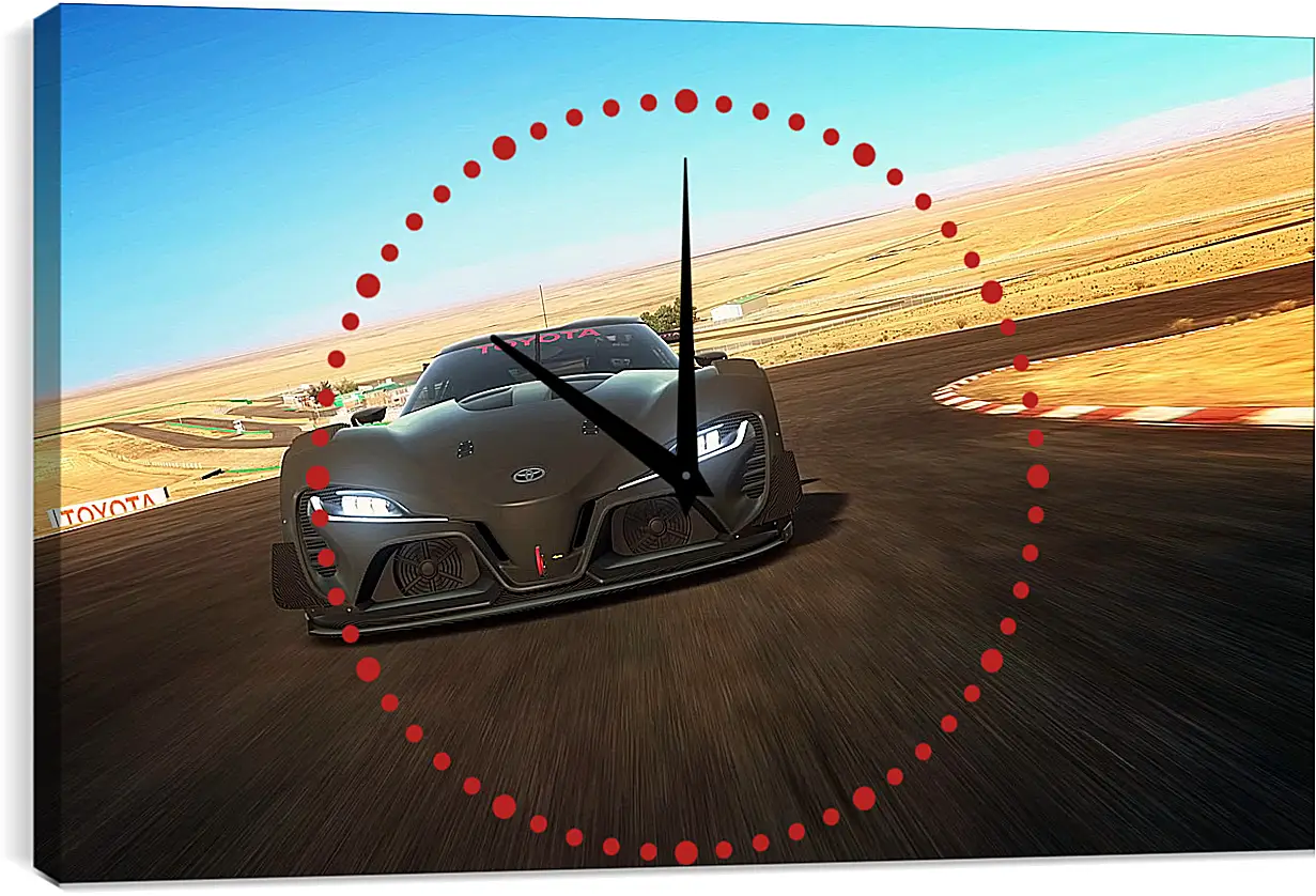 Часы картина - Gran Turismo 6

