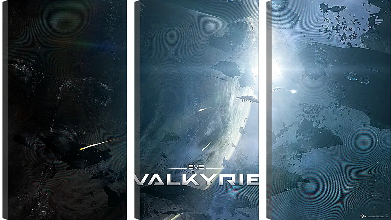 Модульная картина - EVE: Valkyrie
