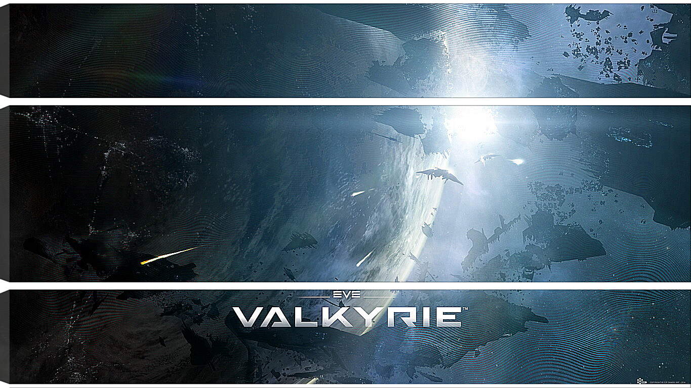 Модульная картина - EVE: Valkyrie
