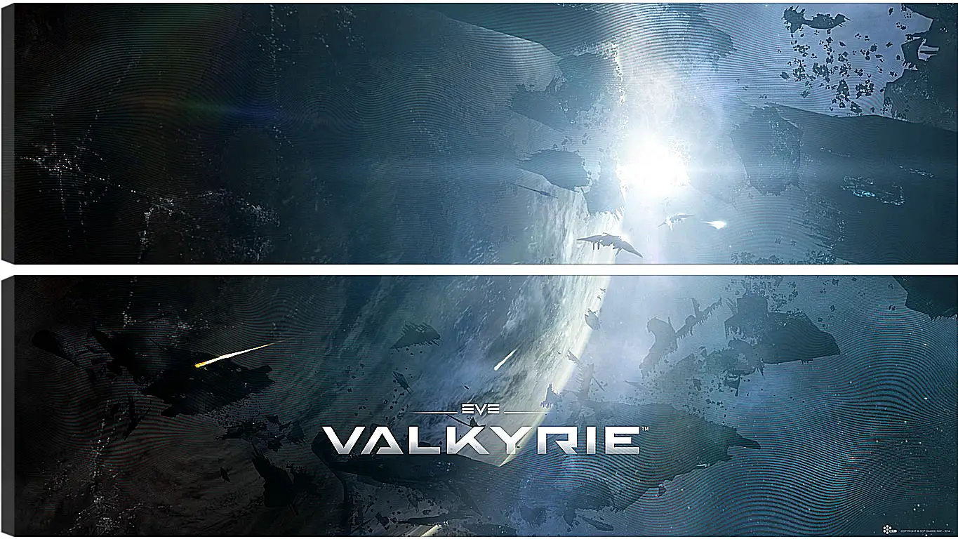 Модульная картина - EVE: Valkyrie
