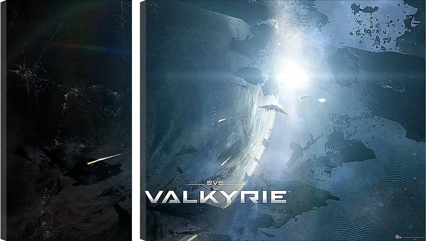 Модульная картина - EVE: Valkyrie
