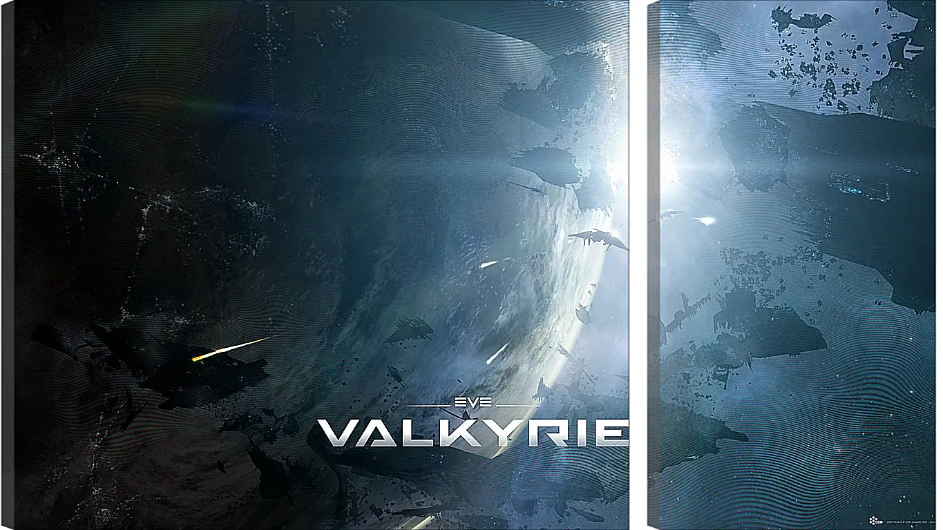 Модульная картина - EVE: Valkyrie
