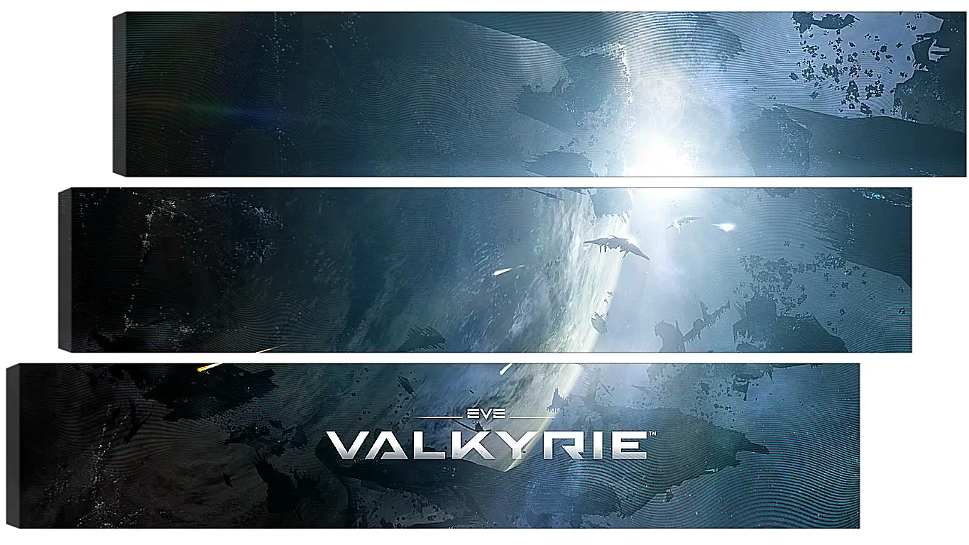 Модульная картина - EVE: Valkyrie
