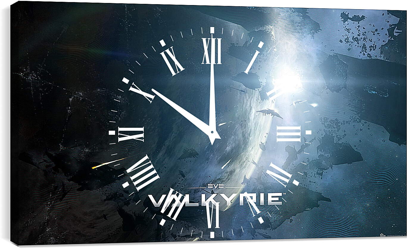 Часы картина - EVE: Valkyrie
