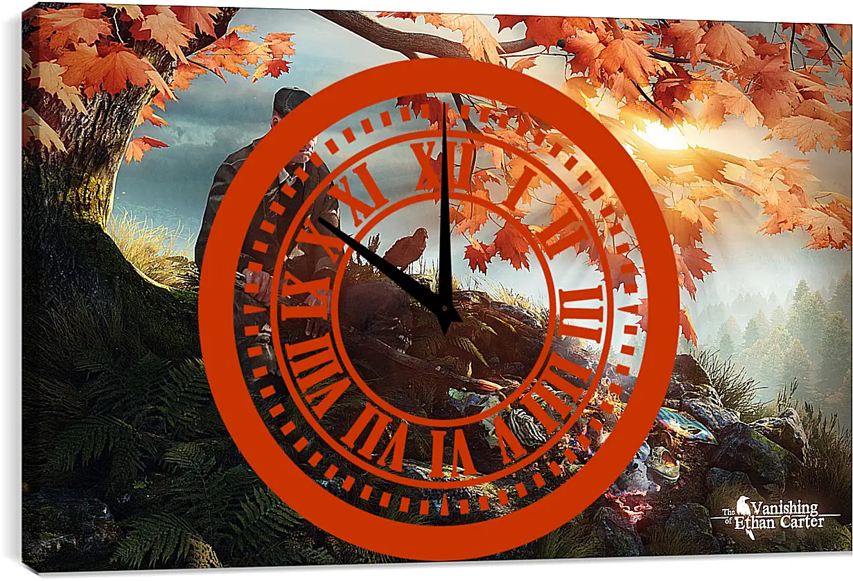 Часы картина - The Vanishing Of Ethan Carter 

