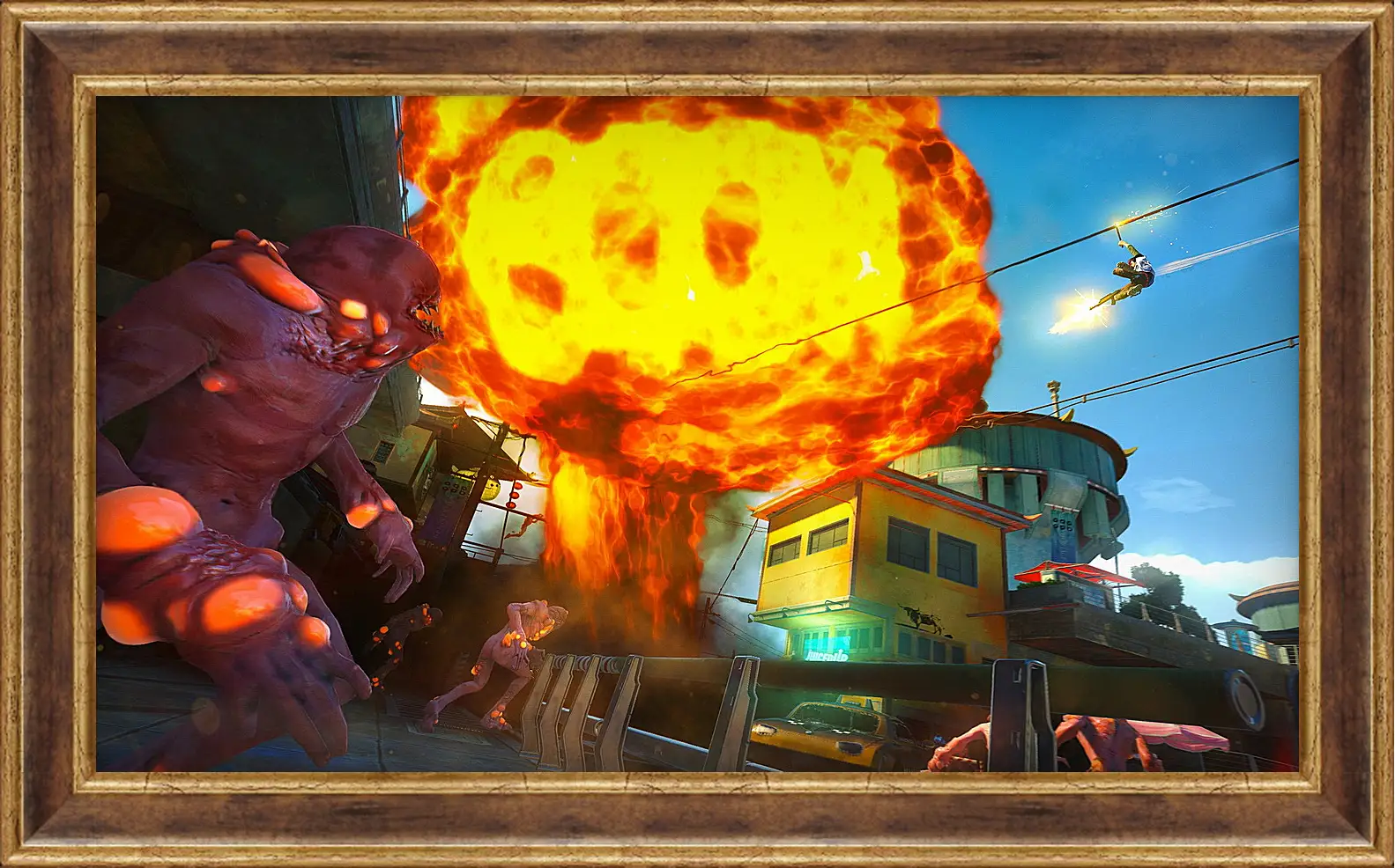 Картина в раме - Sunset Overdrive
