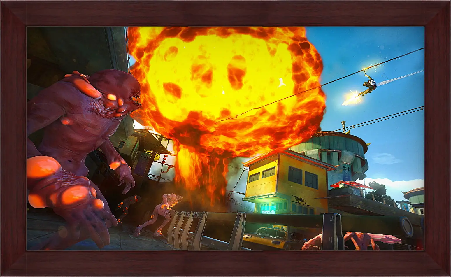 Картина в раме - Sunset Overdrive
