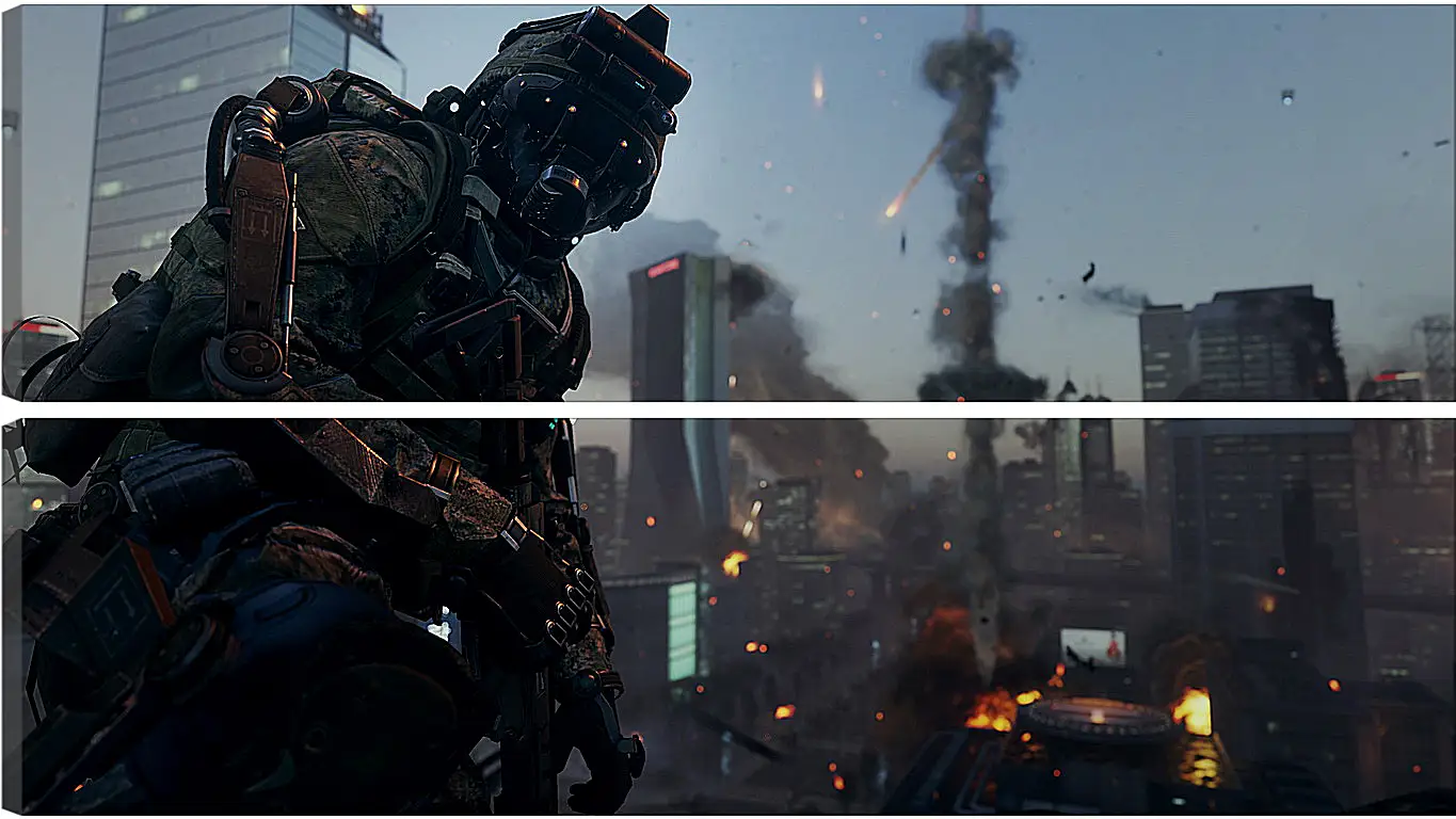 Модульная картина - Call Of Duty: Advanced Warfare