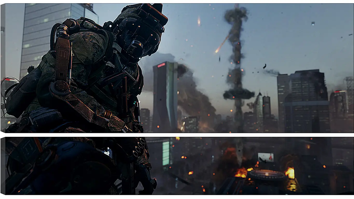 Модульная картина - Call Of Duty: Advanced Warfare