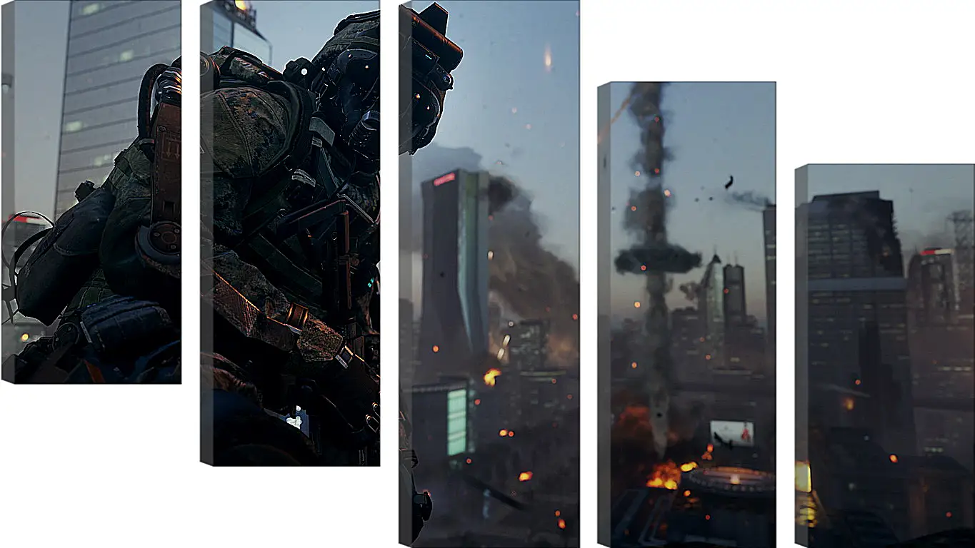 Модульная картина - Call Of Duty: Advanced Warfare