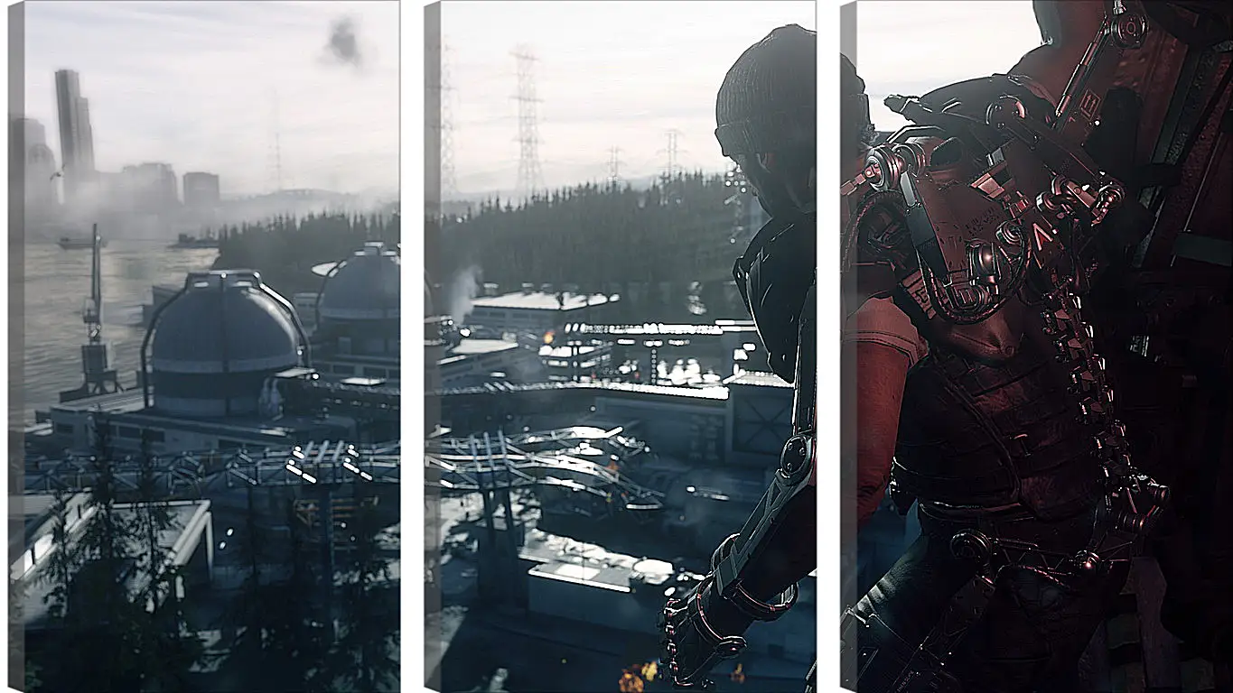 Модульная картина - Call Of Duty: Advanced Warfare